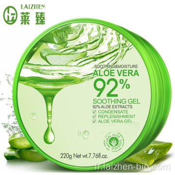 Masque facial à 92% d&#39;aloe vera pour ODM / OEM de visage